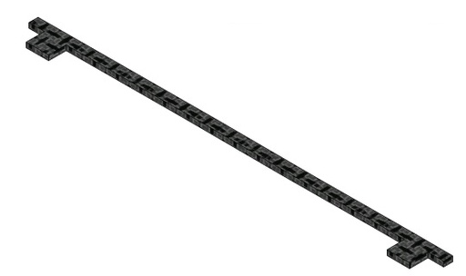 [329466] Joint de seuil de porte vitrée Esc.lux 80/65