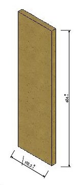 [329435] Vermiculite lamelle latérale arrière Escamolux 70-80/65