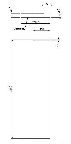 [329433] Vermiculite lamelle latérale droite Escamolux 70-80/65