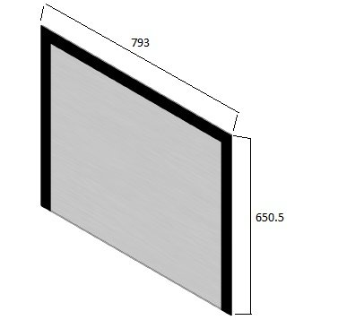 [333064] Vitre Evo 80-65