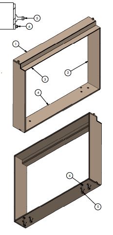 [351528] Cadre 4 cote Evolux 70-55
