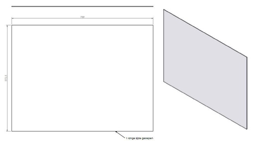 [349655] Vitre Evolux 70-55