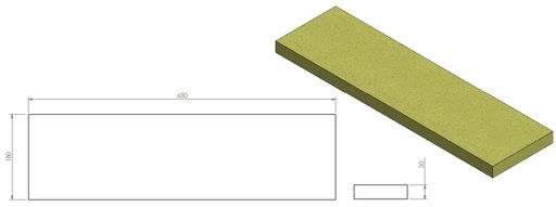 [345836] Plaque d`isolation déflecteur