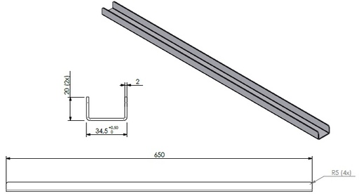 [346005] Renfort pour déflecteur