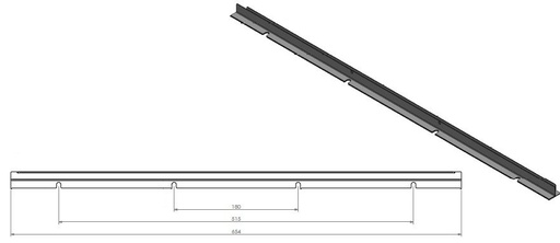 [346877] Strip de fixation pour corde B+H