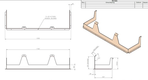 [351473] Linteau GFP 110/70- 110/55