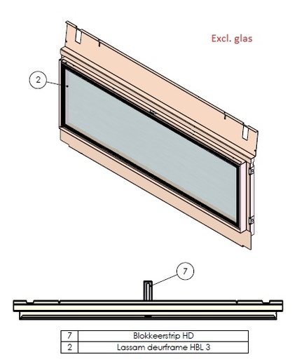 [338792] Hidden Door excl vitre HBL(-T) noir (depuis 10-5-2021)