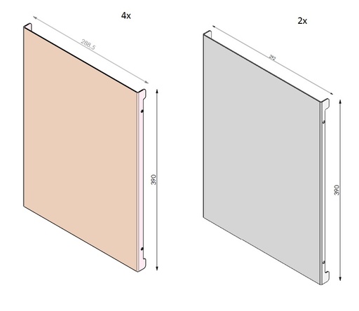[338987] Lamelle set HBM-3 noire (depuis 10-5-2021)