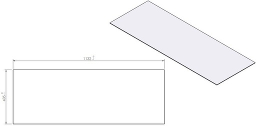 [341305] Vitre anti-reflet FF + corde HBM III