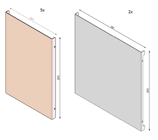 [338986] Lamelle set HBL-T noire (depuis 10-5-2021)
