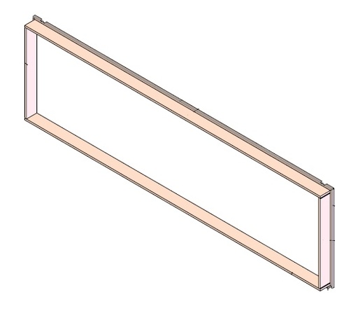 [338775] Floating frame excl vitre HBXL-3 noir (depuis 10-5-2021)