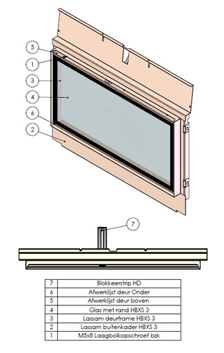 [338808] Hidden Door complet HBXS-3 noir (depuis 10-5-2021)