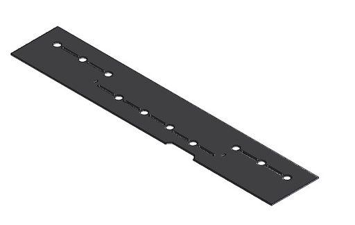 [335112] Tapis noir ceramique couvrant brûleur Centerfire 694mm