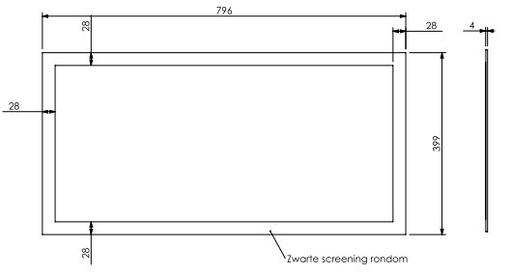 [330444] Vitre HD HBXS-3 dim 796x399