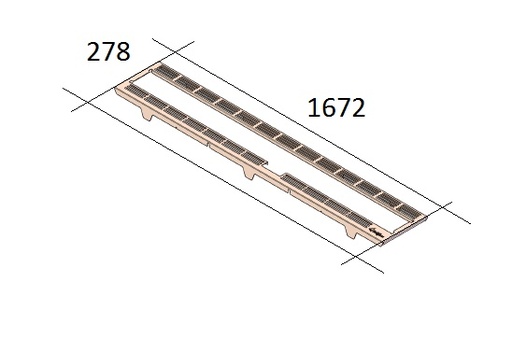 [339059] Grille autour du  Double Brûleur HBXXL-3 noire (depuis 10-5-2021)