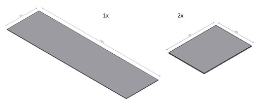 [335634] Set miroirs intérieur