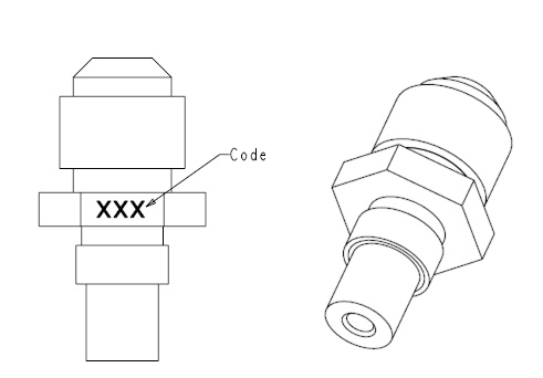 [301913] Injecteur 240 D=2,40 mm