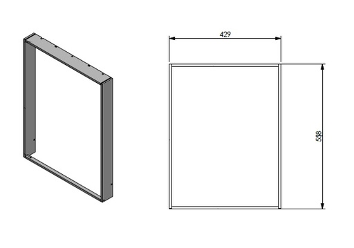 [346721] Cadre en profondeur  15mm SmB 45-60