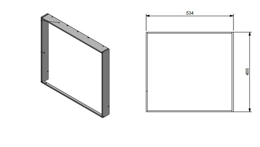 [347779] Cadre de profondeur 15mm SmB 55-55