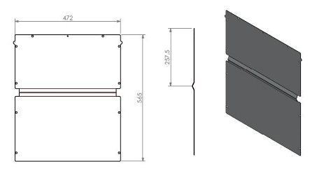 [346648] Plaque arriere(mod sans vent.) Sm B 55-60