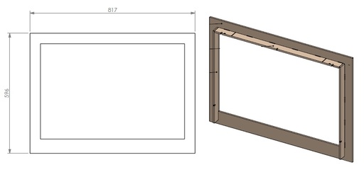 [346925] Cadre classique 52mm SmB 75-55