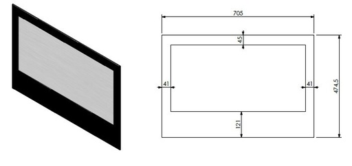 [345458] Vitre Smart Bell 75-55