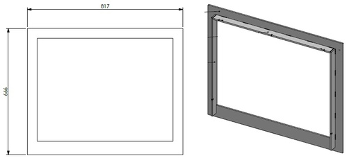 [347239] Cadre classique 52mm SmB 75-60