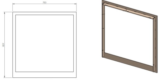 [343788] Cadre classique  35 mm