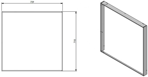 [344547] Cadre de profondeur 15mm (nouveau mai 2017)