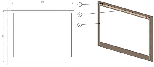 [343985] Cadre classique 35 mm