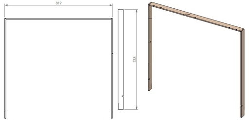 [343387] Cadre encastré