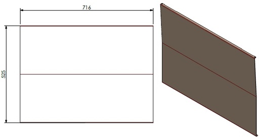 [343392] Paroi arrière lisse
