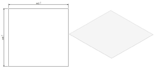 [341294] Vitre anti-reflet FF + corde Topsham L