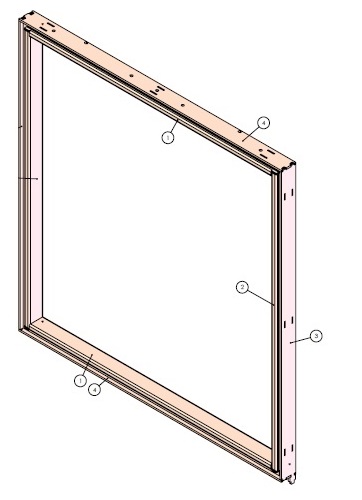 [338811] Hidden Door complet Topsham Small  noir (depuis 10-5-2021)