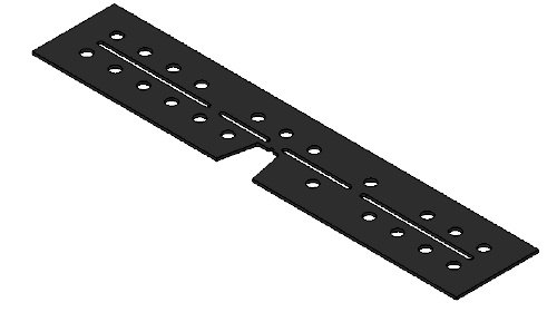 [344118] Tapis ceramique brûleur L=496 (depuis 2017)