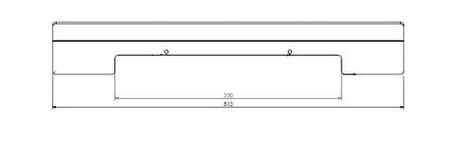 [338899] Arrêt bûches Unilux-3 65 noir (depuis 10-5-2021)