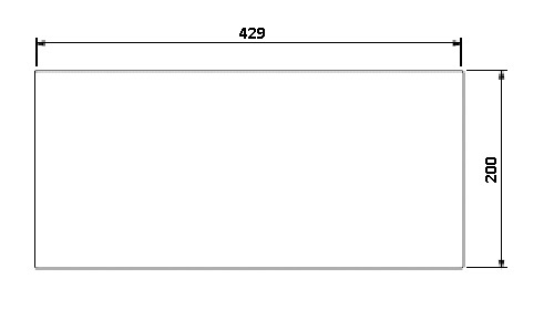 [332069] Béton Céramique déflecteur Unilux 300