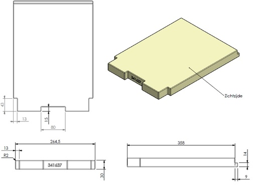 [341637] Beton Ceramique panneau lateral