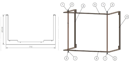 [342939] Cadre Unilux-6 270 T