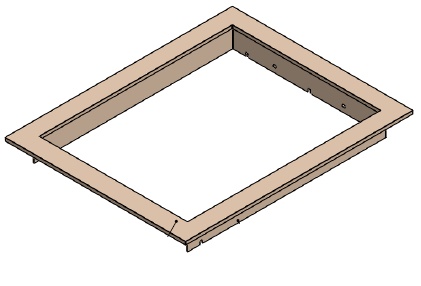 [341339] Cadre classique Unil 6-40 noir complet