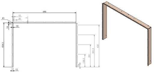 [340906] Sans cadre Ul-6 65 noir