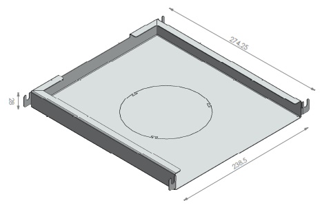[340166] Conduit air de combustion Inox