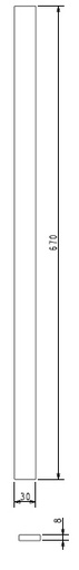[300756] Arrêt de bûches Universal 80