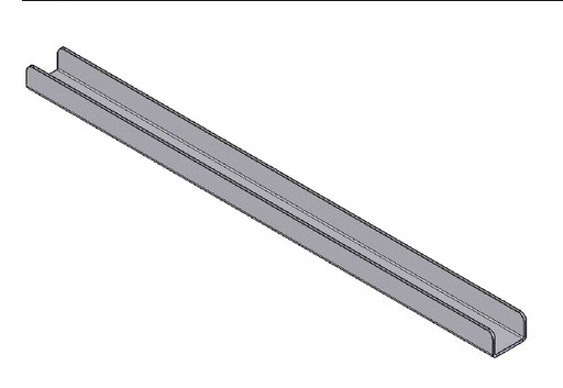 [326750] Support de déflecteur Inox Uni-V 60