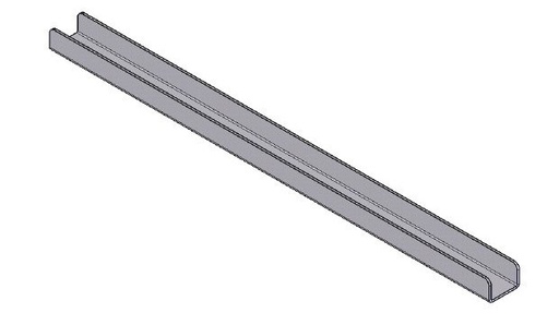 [326873] Support de déflecteur Inox Uni-V 65