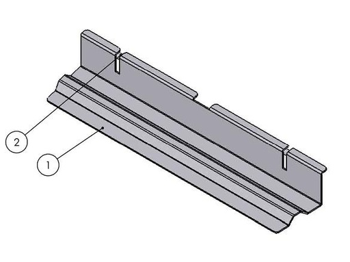 [326155] Clapet de fumées Inox Uni V-70