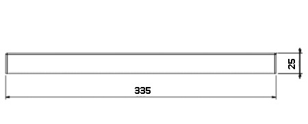 [331650] Béton Céramique plaque de fond arrière Uni V 80