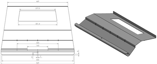 [342084] déflecteur Universal 6-70