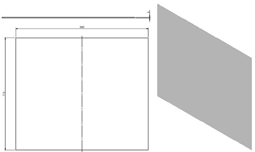 [341293] Vitre anti-reflet + corde VC Large