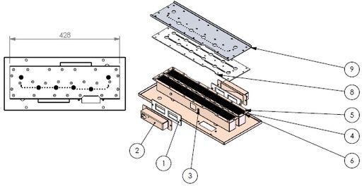 [339616] Brûleur VeBS T 3 Gaz Nat NL CenF